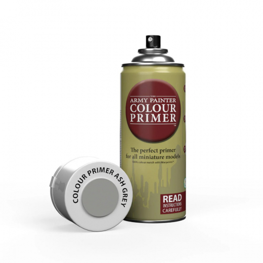 Army Painter: Colour Primer Spray - Ash Grey i gruppen SELSKABSSPIL / Tilbehør / Andet hos Spelexperten (CP3029)