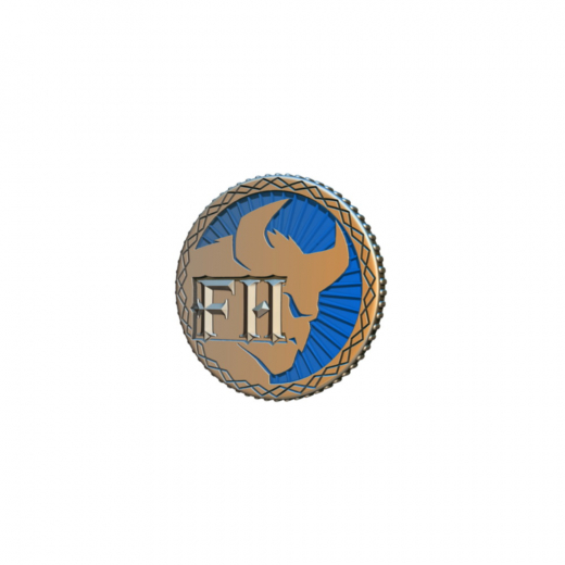 Frosthaven: Challenge Coin (Exp.) i gruppen SELSKABSSPIL / Tilbehør / Andet hos Spelexperten (CPH022)