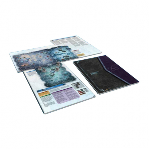 Frosthaven: Play Surface Books (Exp.) i gruppen SELSKABSSPIL / Tilbehør / Andet hos Spelexperten (CPH0605)