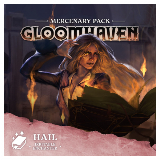 Gloomhaven: Mercenary Pack - Hail, Irritable Enchanter (Exp.) i gruppen SELSKABSSPIL / Udvidelser hos Spelexperten (CPH2005)