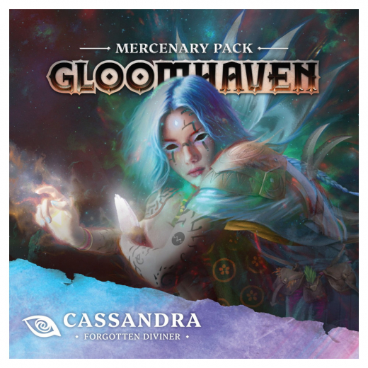 Gloomhaven: Mercenary Pack - Cassandra, Forgotten Diviner (Exp.) i gruppen SELSKABSSPIL / Udvidelser hos Spelexperten (CPH2006)