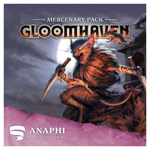 Gloomhaven: Mercenary Pack - Anaphi, Fallen Lion (Exp.) i gruppen SELSKABSSPIL / Udvidelser hos Spelexperten (CPH2007)