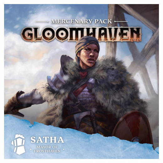Gloomhaven: Mercenary Pack - Satha, Mayor of Frosthaven (Exp.) i gruppen SELSKABSSPIL / Udvidelser hos Spelexperten (CPH2008)