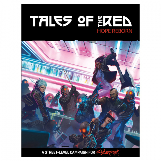 Cyberpunk Red RPG: Tales of the Red: Hope Reborn i gruppen SELSKABSSPIL / Rollespil / Cyberpunk Red RPG hos Spelexperten (CR3091)