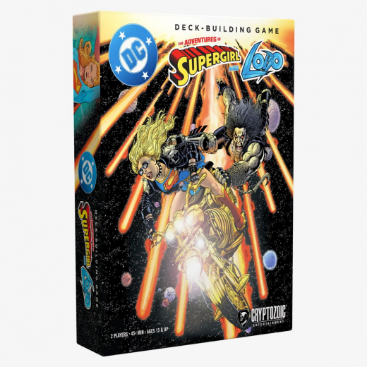  DC Deck-Building Game: The Adventures of Supergirl & Lobo (Exp.) i gruppen SELSKABSSPIL / Kortspil hos Spelexperten (CRY83642)