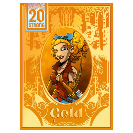 20 Strong: Tanglewoods Gold (Exp.) i gruppen SELSKABSSPIL / Udvidelser hos Spelexperten (CTGSTR005)
