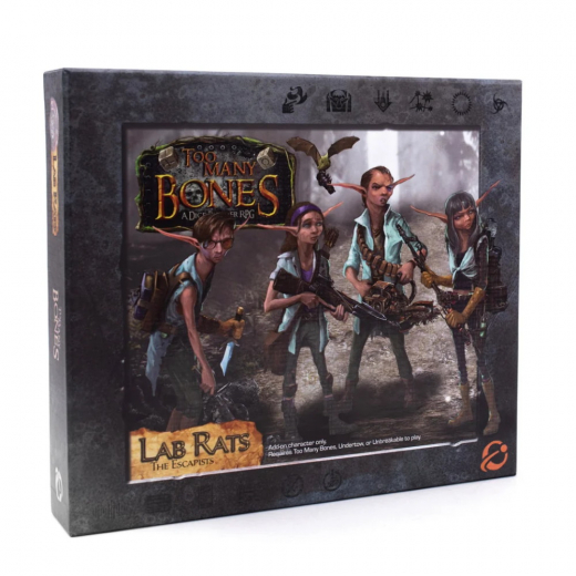 Too Many Bones: Lab Rats The Escapists (Exp.) i gruppen SELSKABSSPIL / Udvidelser hos Spelexperten (CTGTMBA024)