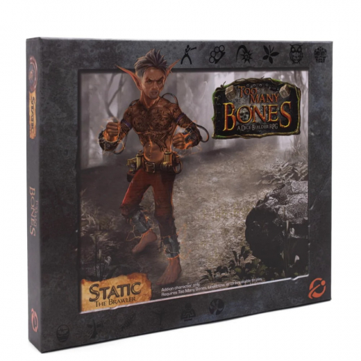 Too Many Bones: Static The Brawler (Exp.) i gruppen SELSKABSSPIL / Udvidelser hos Spelexperten (CTGTMBA033)