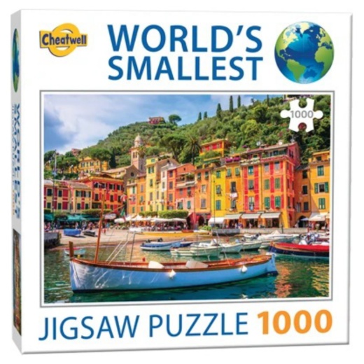 Verdens mindste puslespil: Portofino, Italian Riviera 1000 brikker i gruppen PUSLESPIL / 1000 brikker hos Spelexperten (CW13145)
