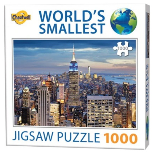 Verdens mindste puslespil: New York 1000 brikker i gruppen PUSLESPIL / 1000 brikker hos Spelexperten (CW13237)