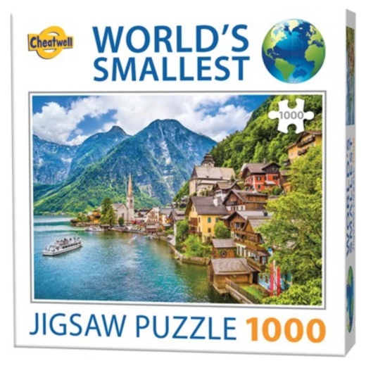 Verdens mindste puslespil: Hallstatt, Austria 1000 brikker i gruppen PUSLESPIL / 1000 brikker hos Spelexperten (CW13275)