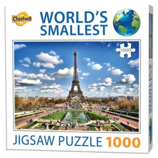 Verdens mindste puslespil: Eiffel Tower, Paris 1000 brikker i gruppen PUSLESPIL hos Spelexperten (CW13343)