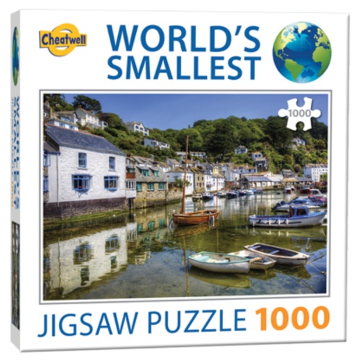 Verdens mindste puslespil: Polperro, Cornwall 1000 brikker i gruppen PUSLESPIL / 1000 brikker hos Spelexperten (CW13572)