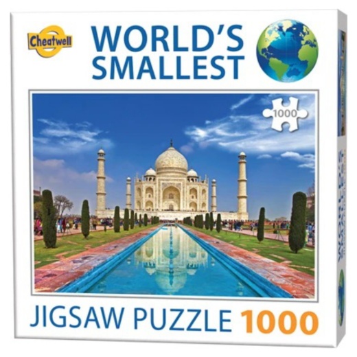 Verdens mindste puslespil: Taj Mahal 1000 brikker i gruppen PUSLESPIL / 1000 brikker hos Spelexperten (CW13909)