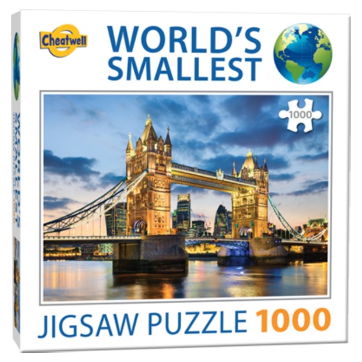 Verdens mindste puslespil: Tower Bridge 1000 brikker i gruppen PUSLESPIL / 1000 brikker hos Spelexperten (CW13954)