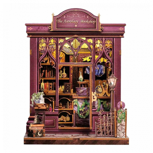 Cutebee Book Nook - The Astrology Bookshop i gruppen PUSLESPIL / Book Nook / hos Spelexperten (CWGC202)