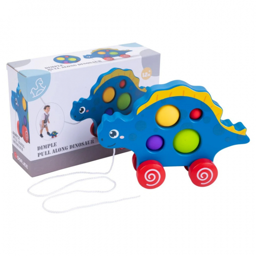 Dorjee - Dinosaur pull legetøj i gruppen LEGETØJ / Børne- & baby hos Spelexperten (D1102)