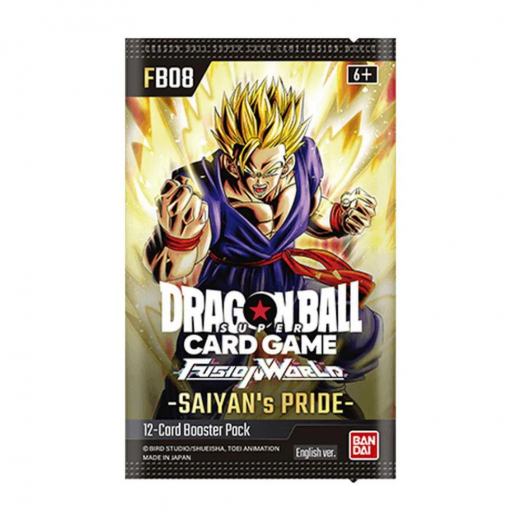 Dragon Ball Super Card Game: Fusion World - Saiyan's Pride Booster FB08 i gruppen SELSKABSSPIL / Kortspil hos Spelexperten (DBSFB08-BOS)
