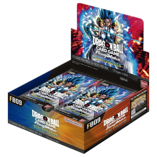 Dragon Ball Super Card Game: Fusion World - Dual Evolution Display FB09 i gruppen SELSKABSSPIL / Kortspil hos Spelexperten (DBSFB09-DIS)