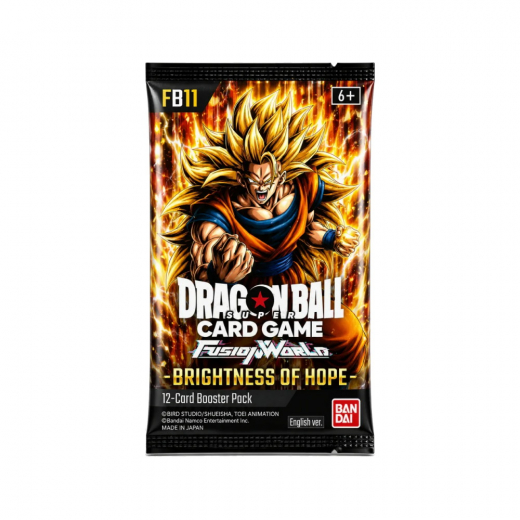 Dragon Ball Super CG: Fusion World - Brightness of Hope Booster Pack FB11 i gruppen SELSKABSSPIL / Spilserier / Dragon Ball Super Card Game: Fusion World hos Spelexperten (DBSFB11-BOS)