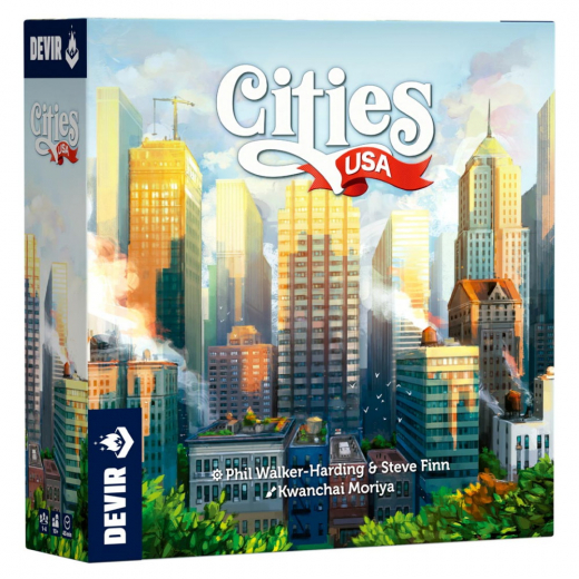 Cities USA i gruppen SELSKABSSPIL / Strategispil hos Spelexperten (DEV028)