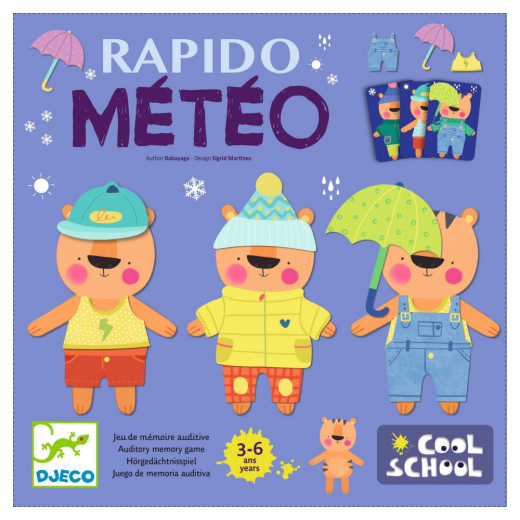 Rapido Meteo (DK) i gruppen SELSKABSSPIL / Børnespil hos Spelexperten (DJ08527)