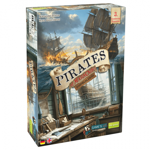Pirates of Maracaibo: Shipbuilders (Exp.) i gruppen SELSKABSSPIL / Udvidelser hos Spelexperten (DLP1140)