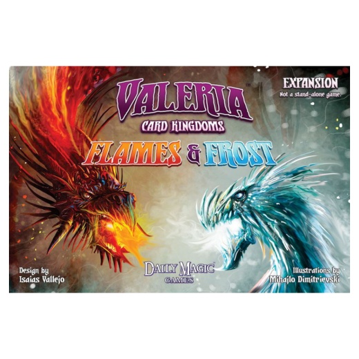 Valeria: Card Kingdoms - Flames & Frost (Exp.) i gruppen SELSKABSSPIL / Udvidelser hos Spelexperten (DMGVCK110)