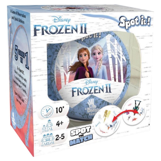 Dobble - Frozen 2 (DK) i gruppen SELSKABSSPIL / Familiespil hos Spelexperten (DOBFR01NOR)