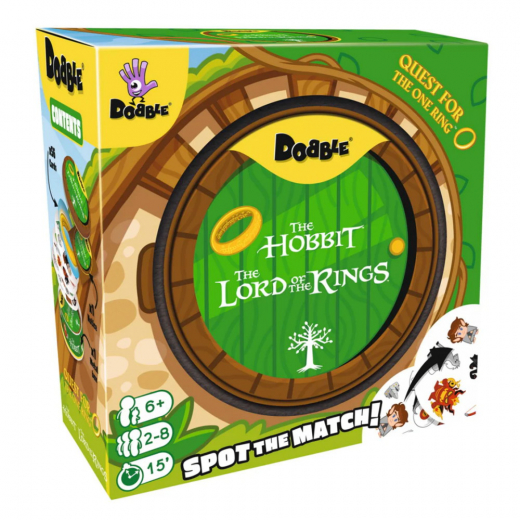 Dobble: Quest for the One Ring i gruppen SELSKABSSPIL / Kortspil hos Spelexperten (DOBLOR07EN)
