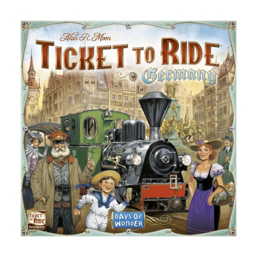 Ticket to Ride: Germany (EN) i gruppen SELSKABSSPIL / Familiespil hos Spelexperten (DOW720015)