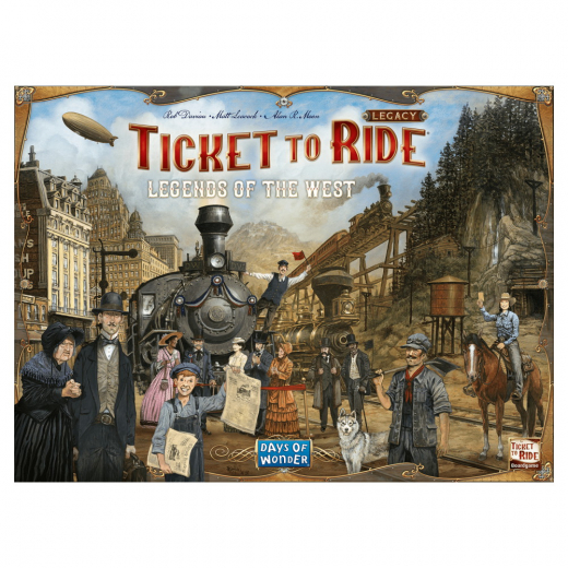 Ticket to Ride Legacy: Legends of the West i gruppen SELSKABSSPIL / Strategispil hos Spelexperten (DOW720036)