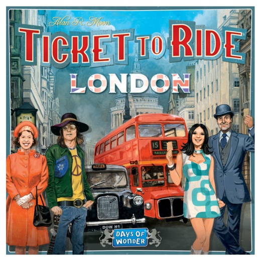 Ticket to Ride: London (EN) i gruppen SELSKABSSPIL / Familiespil hos Spelexperten (DOW720061)