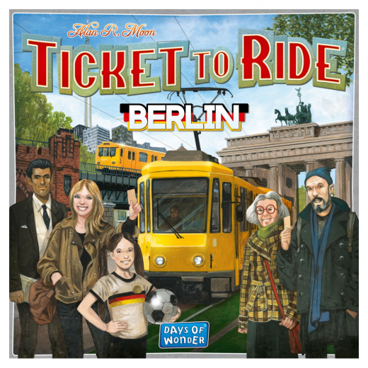 Ticket To Ride: Berlin (Eng) i gruppen SELSKABSSPIL / Spilserier / Ticket to Ride hos Spelexperten (DOW720065)