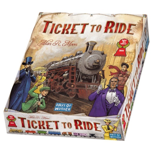 Ticket To Ride USA (DK) i gruppen SELSKABSSPIL / Strategispil hos Spelexperten (DOW7201S)