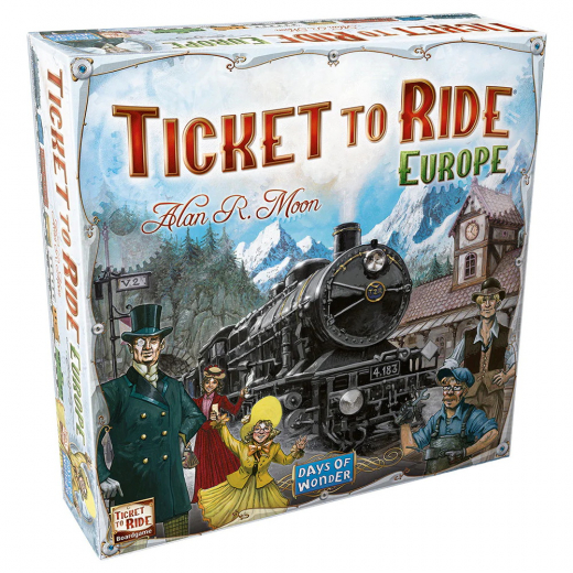 Ticket to Ride - Europe (Eng) i gruppen SELSKABSSPIL / Strategispil hos Spelexperten (DOW7202)