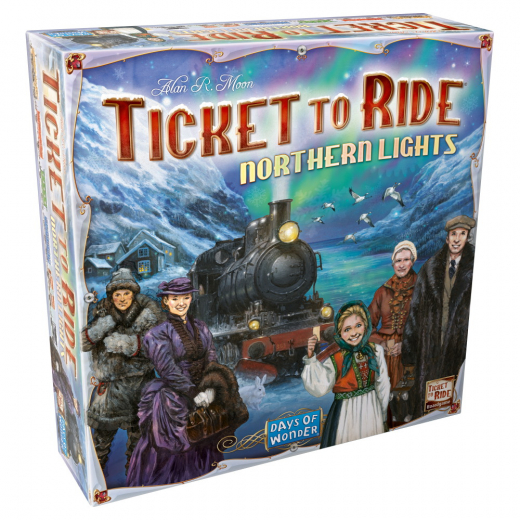 Ticket to Ride: Northern Lights (DK) i gruppen SELSKABSSPIL / Strategispil hos Spelexperten (DOW720937)