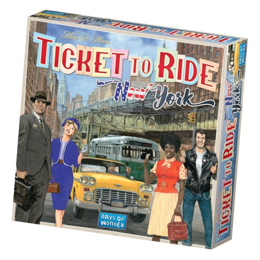 Ticket To Ride: New York (DK) i gruppen SELSKABSSPIL / Familiespil hos Spelexperten (DOW720960)