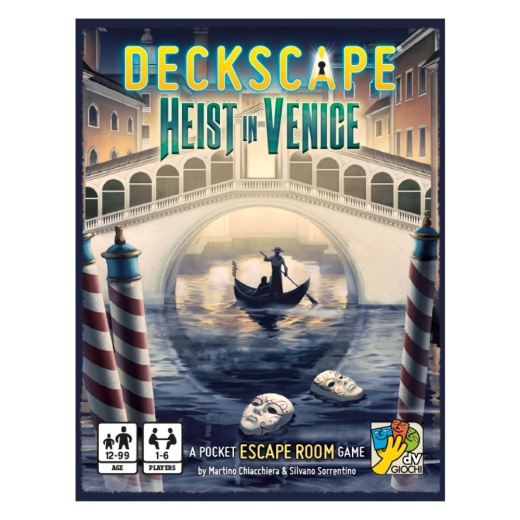 Deckscape: Heist in Venice i gruppen SELSKABSSPIL / Kortspil hos Spelexperten (DVG5700)