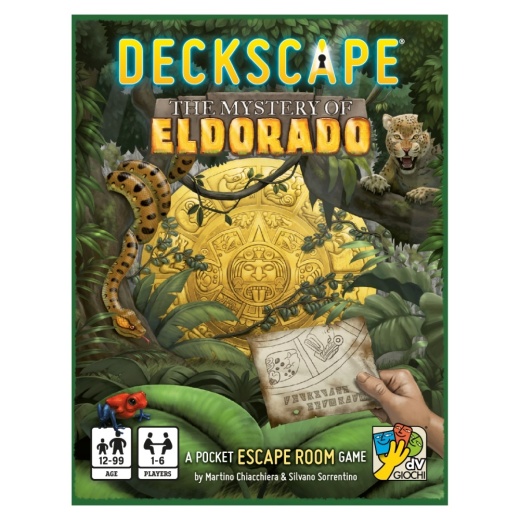 Deckscape: The Mystery of Eldorado i gruppen SELSKABSSPIL / Kortspil hos Spelexperten (DVG5702)