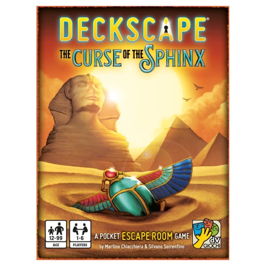 Deckscape: The Curse of the Sphinx i gruppen SELSKABSSPIL / Strategispil hos Spelexperten (DVG5710)
