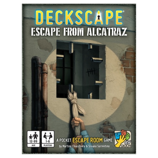 Deckscape: Escape from Alcatraz i gruppen SELSKABSSPIL / Kortspil hos Spelexperten (DVG5721)