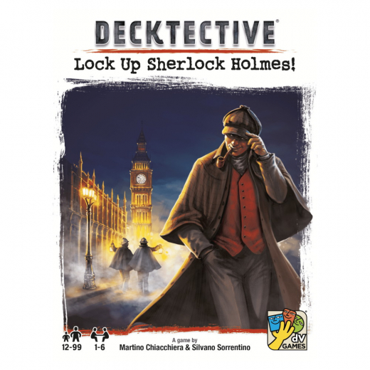 Decktective: Lock Up Sherlock Holmes! i gruppen SELSKABSSPIL / Strategispil hos Spelexperten (DVG5754)