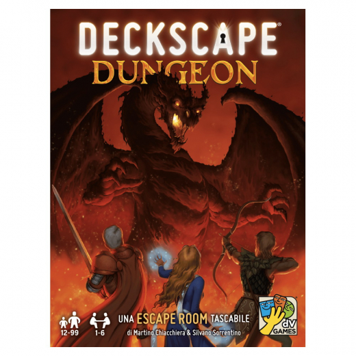 Deckscape: Dungeon i gruppen SELSKABSSPIL / Escape Room hos Spelexperten (DVG5757)