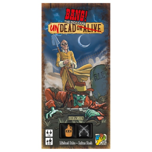 BANG! The Dice Game: Undead or Alive (Exp.) i gruppen SELSKABSSPIL / Udvidelser hos Spelexperten (DVG9115)