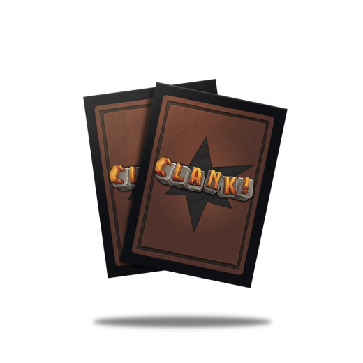 Clank! Sleeves 63,5 x 88 mm - Logo i gruppen  hos Spelexperten (DWD03001)
