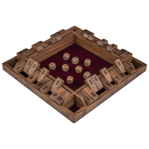 Shut the box 4 i gruppen SELSKABSSPIL / Klassiske hos Spelexperten (E-300406)