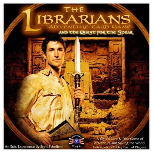 The Librarians: Adventure Card Game - Quest for the Spear (Exp.) i gruppen SELSKABSSPIL / Udvidelser hos Spelexperten (EEGLIBEXP01)