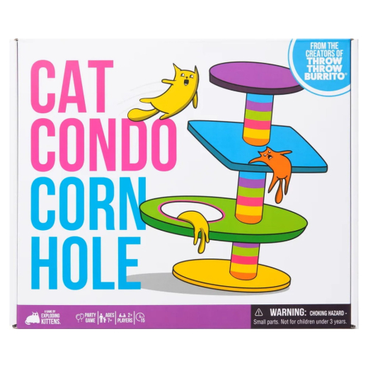Cat Condo Cornhole i gruppen SELSKABSSPIL / Partyspil hos Spelexperten (EKGCCC-CORE-3)