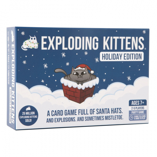 Exploding Kittens: Holiday Edition i gruppen SELSKABSSPIL / Spilserier / Exploding Kittens hos Spelexperten (EKGHOL6R)